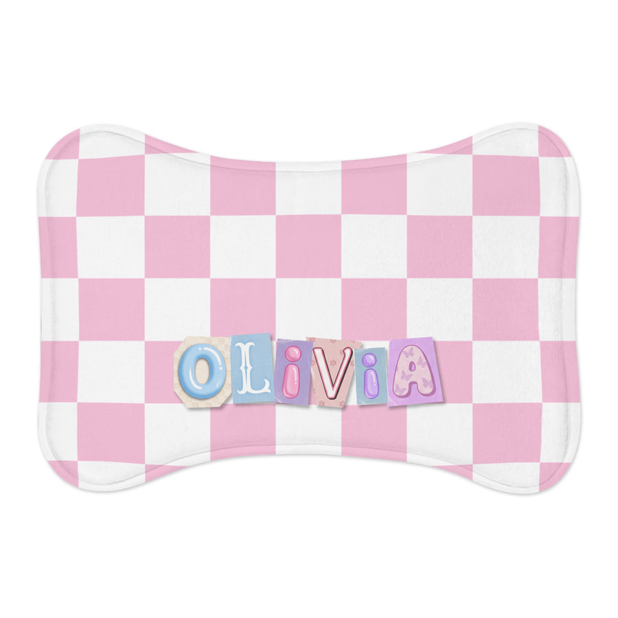 Personalized Pet Feeding Mat