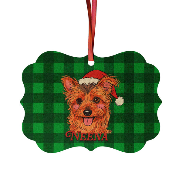 Personalized Dog Christmas Ornament custom pet ornament