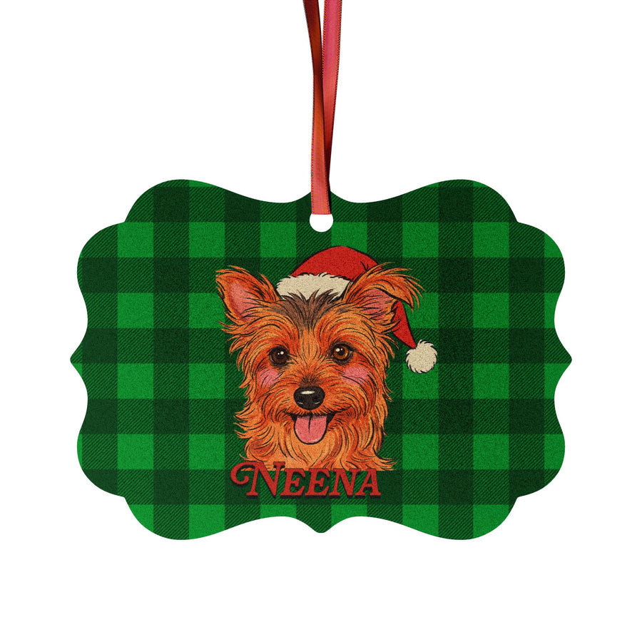 Personalized Dog Christmas Ornament