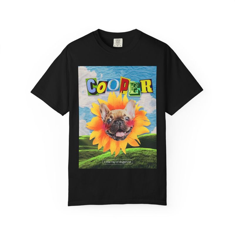 Sunflower Collage custom pet tee